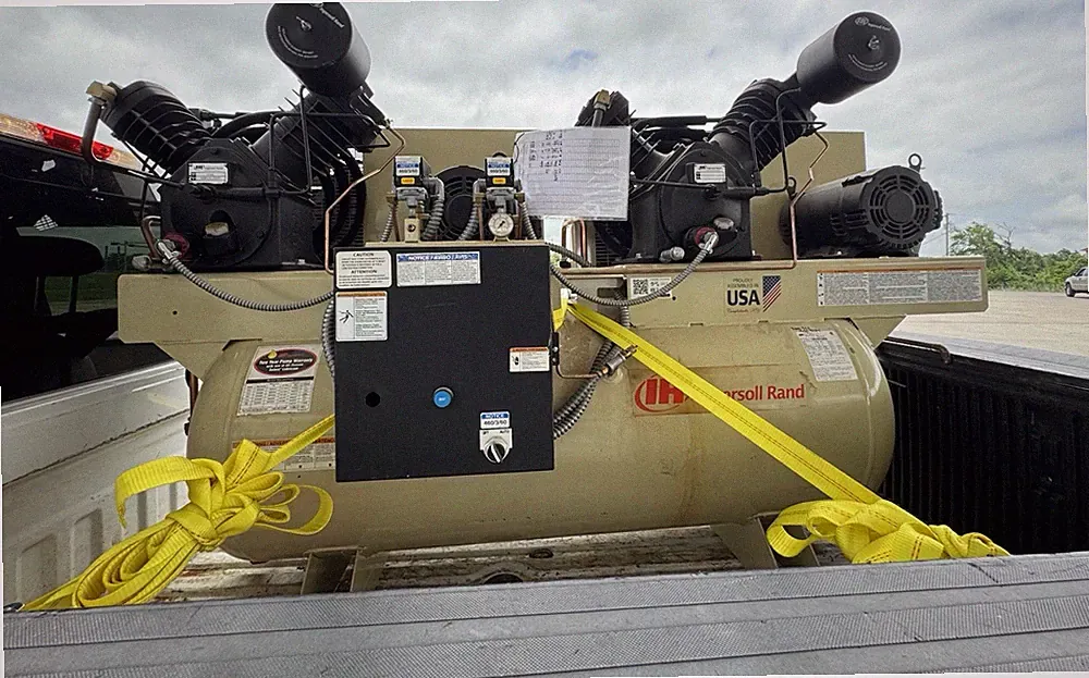 Ingersoll Rand 120 Gal 10 HP Reciprocating Air Compressor Tank 2-2545E10-P