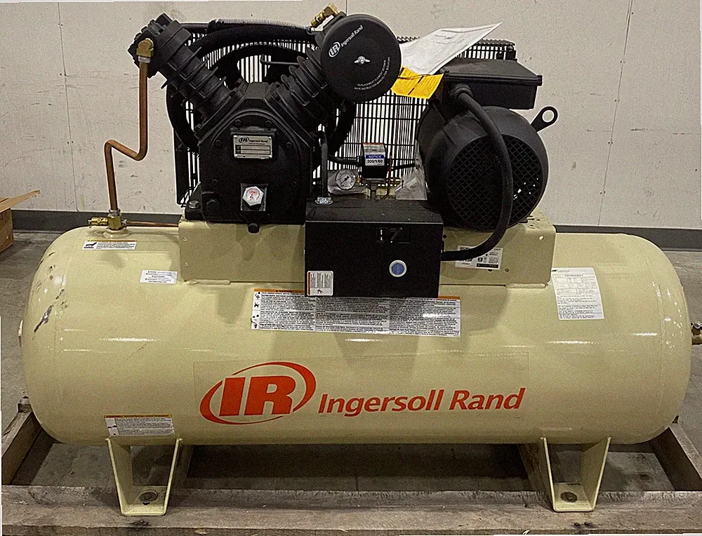Ingersoll Rand 2475D 5 HP 80 Gal. Stationary 230V Reciprocating Air Compressor