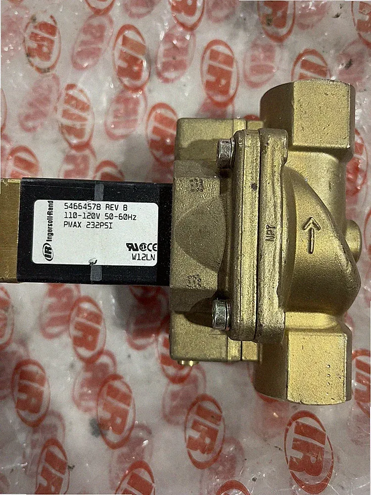Ingersoll Rand Solenoid Valve 54664578 REV B 110-120V Air Compressor 232 PSI
