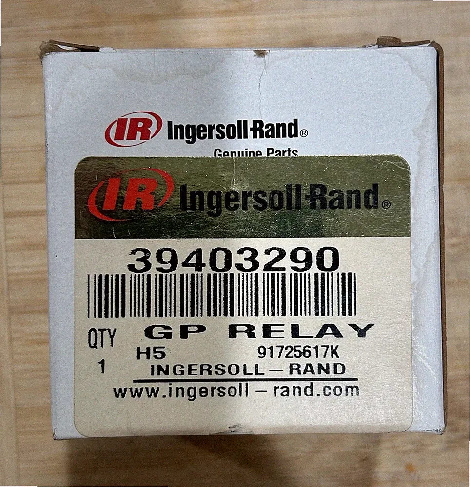 NEW OEM INGERSOLL RAND 39403290 Air Compressor Relay Control Kit - 120V - 8 Pin
